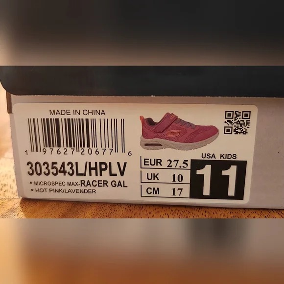Skechers Kids Pink Sneakers - Picture 5 of 5